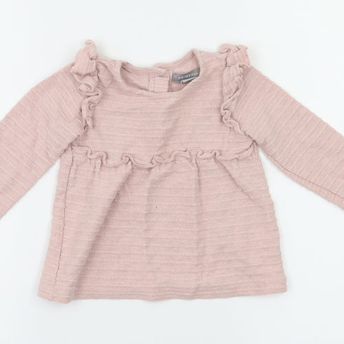 Primark  Orange   Basic T-Shirt Size 24 Months