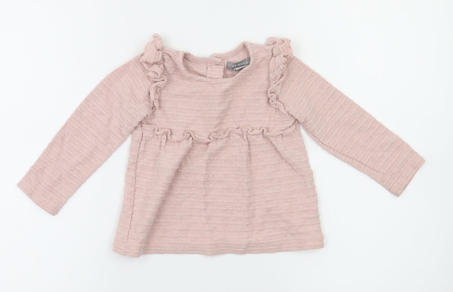 Primark  Orange   Basic T-Shirt Size 24 Months