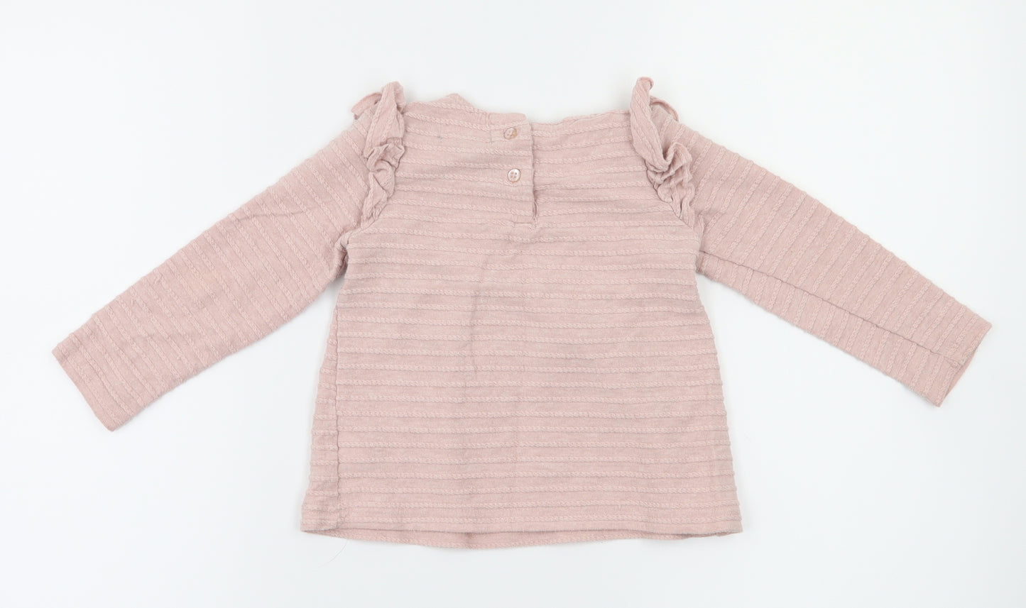 Primark  Orange   Basic T-Shirt Size 24 Months