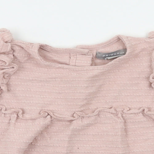Primark  Orange   Basic T-Shirt Size 24 Months