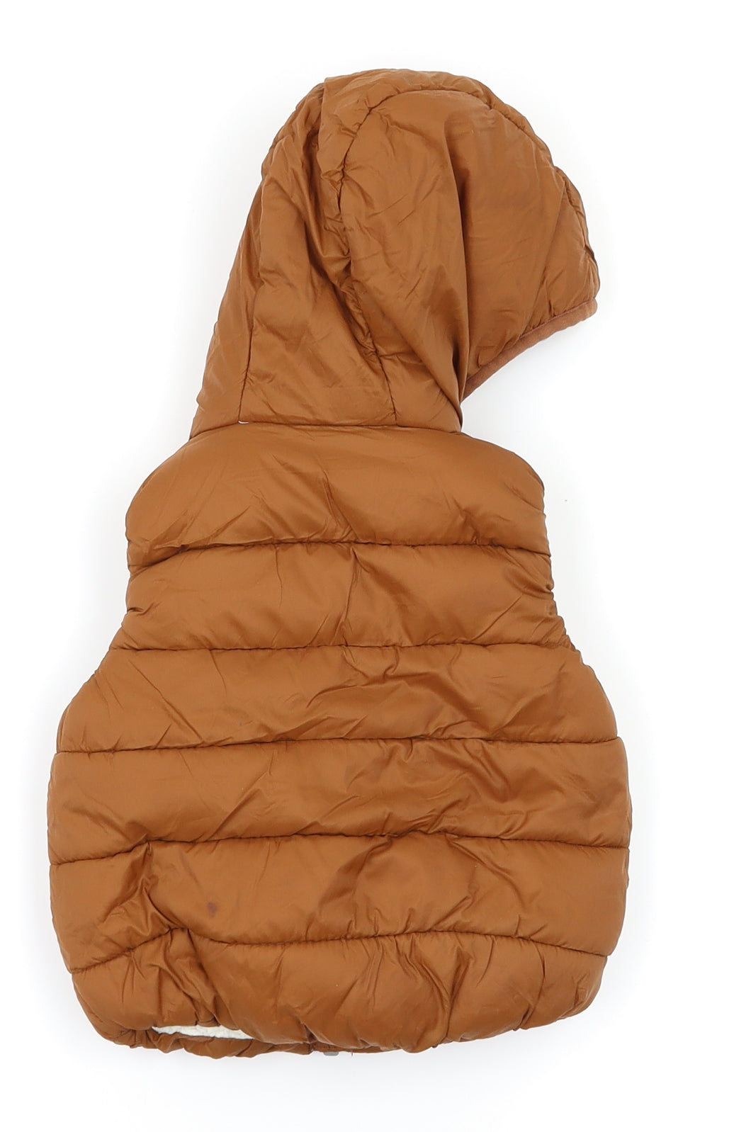 F&F Boys Brown   Gilet Coat Size 0-3 Months