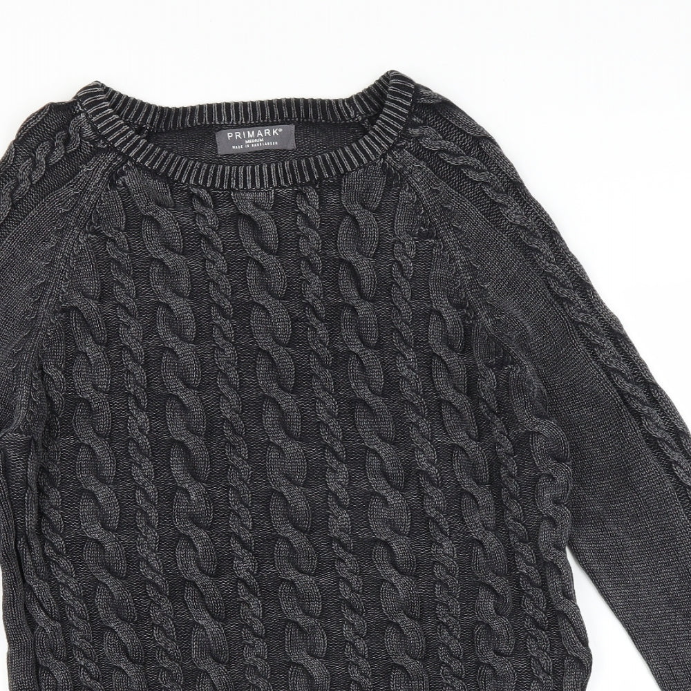 Primark Mens Grey   Pullover Jumper Size M