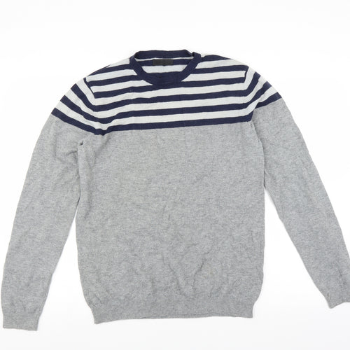 ASOS Mens Grey   Pullover Jumper Size M