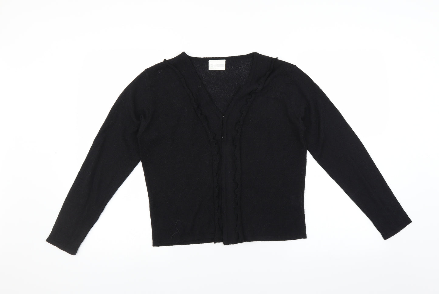Offshoot Womens Black   Cardigan Jumper Size M