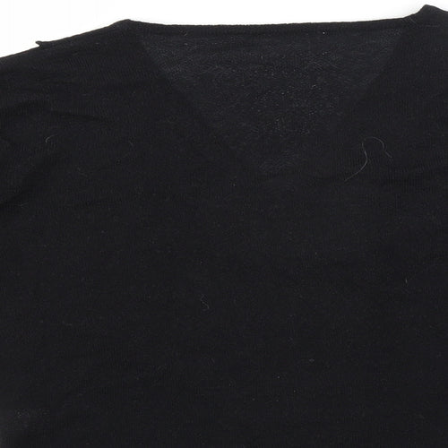 Offshoot Womens Black   Cardigan Jumper Size M