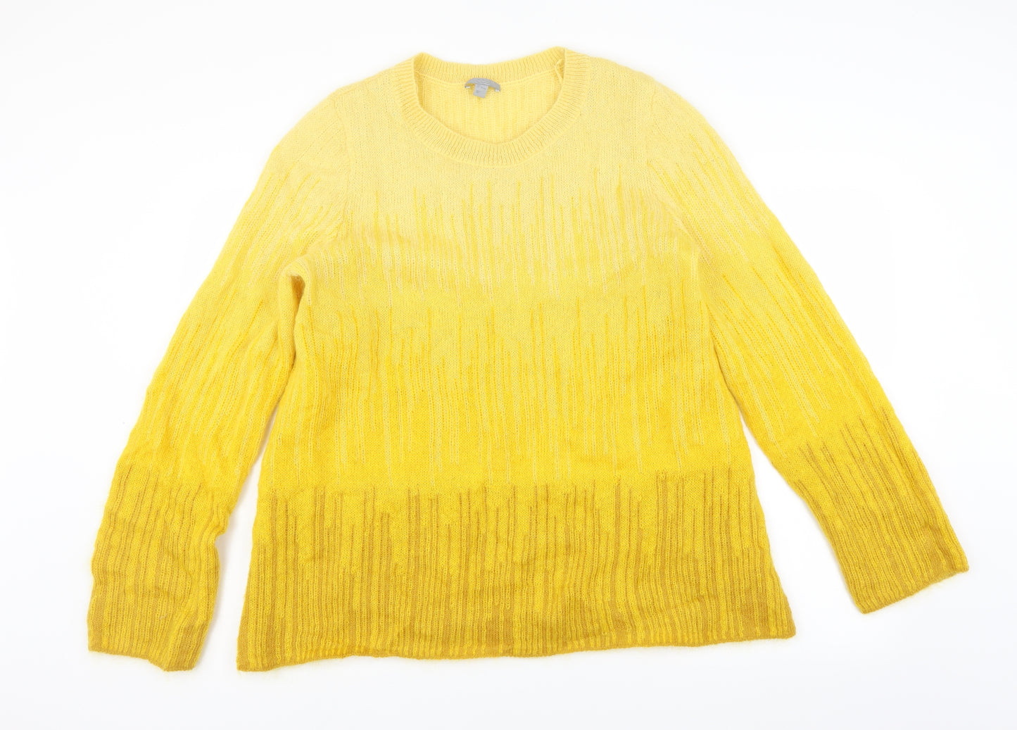 ASOS Womens Yellow   Pullover Jumper Size L