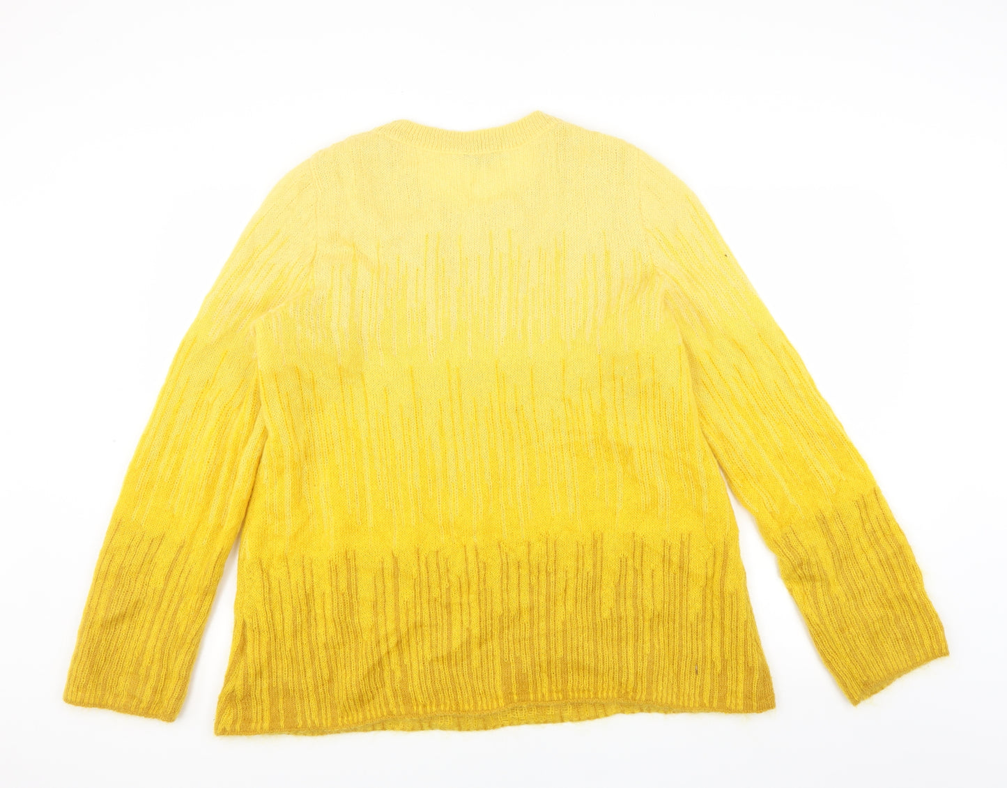 ASOS Womens Yellow   Pullover Jumper Size L