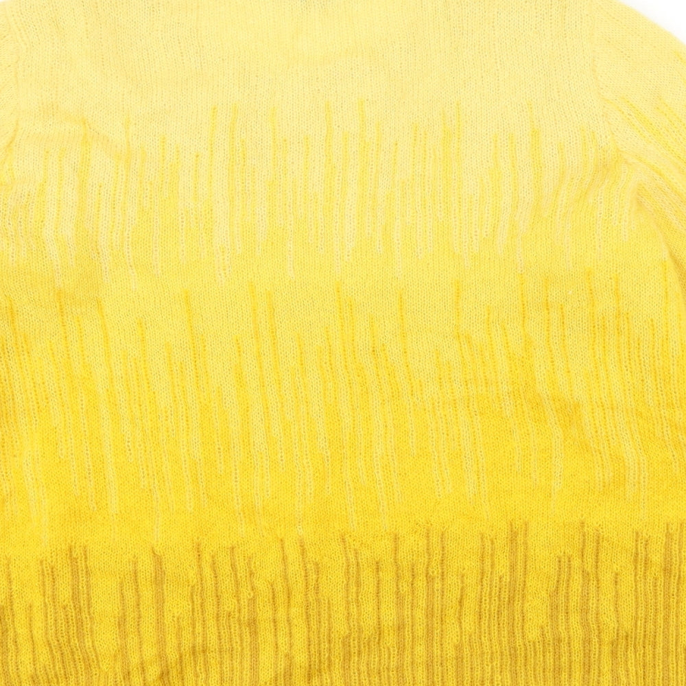 ASOS Womens Yellow   Pullover Jumper Size L