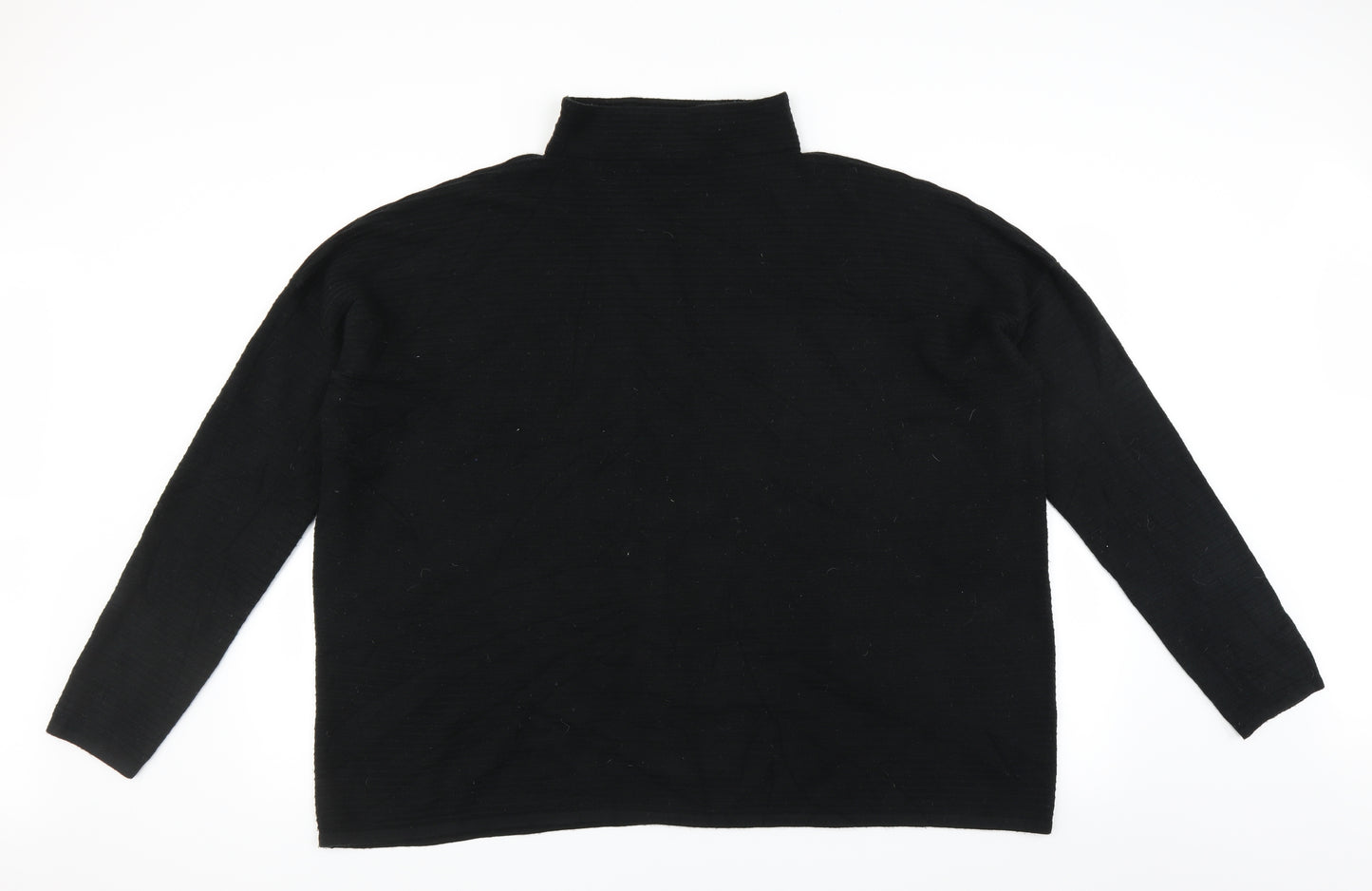 French Connection Womens Black   Pullover Jumper Size 2XL