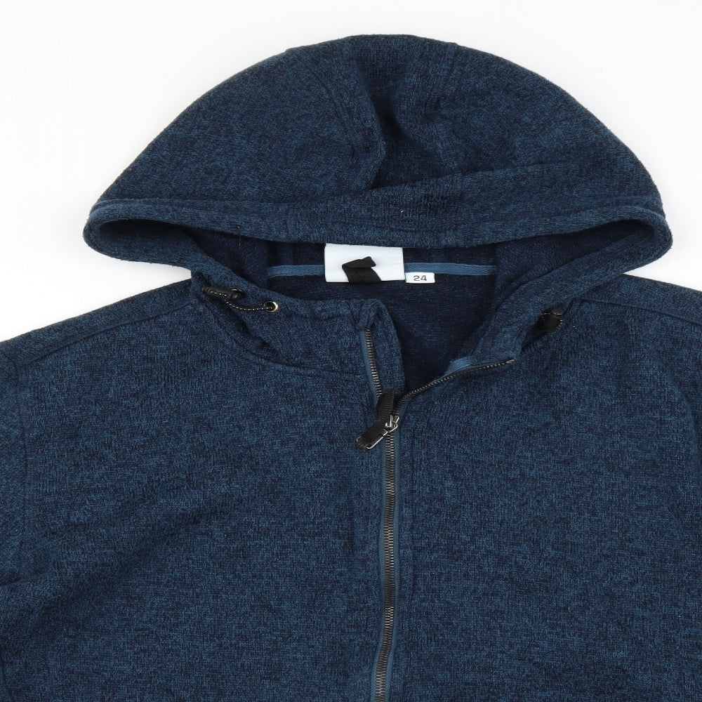 TOG 24 Womens Blue   Full Zip Hoodie Size 24