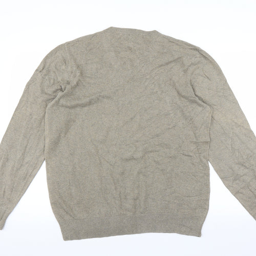 F&F Mens Beige   Pullover Jumper Size L