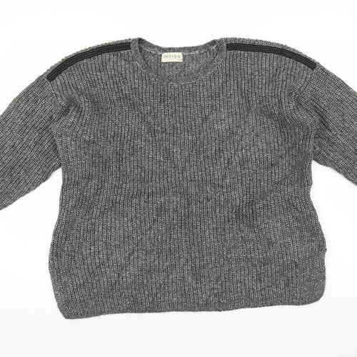 Marks and Spencer Womens Grey   Pullover Jumper Size 14