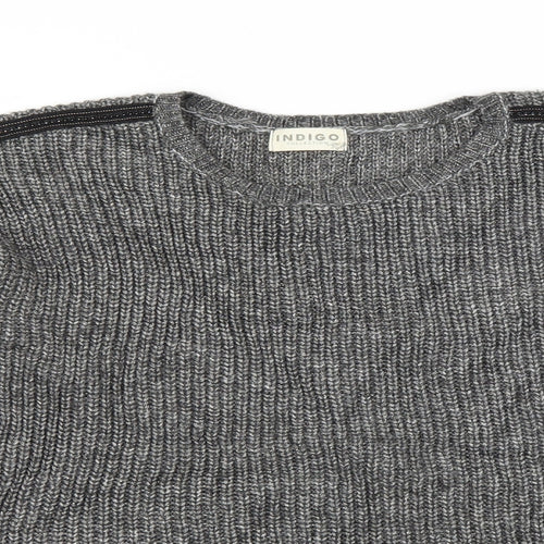 Marks and Spencer Womens Grey   Pullover Jumper Size 14