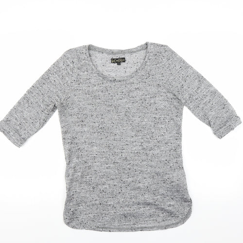 New Look Womens Grey   Pullover Jumper Size 12  - glittery