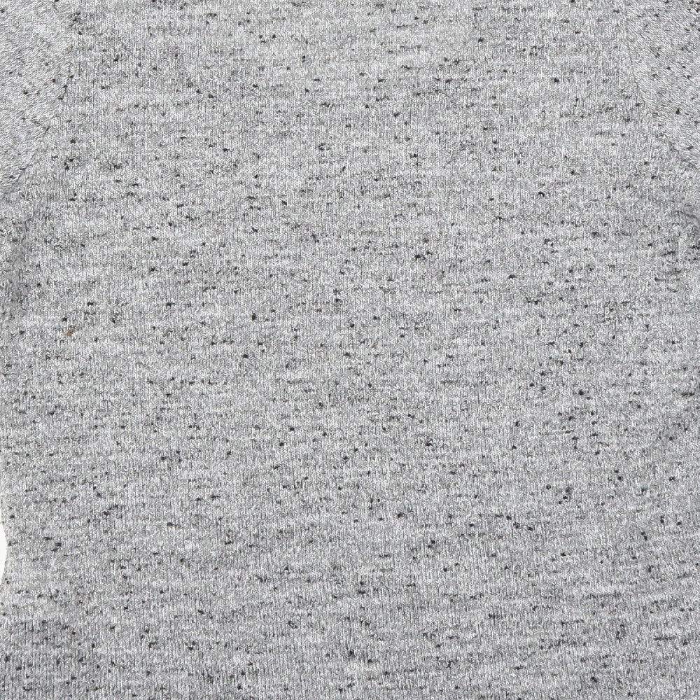 New Look Womens Grey   Pullover Jumper Size 12  - glittery