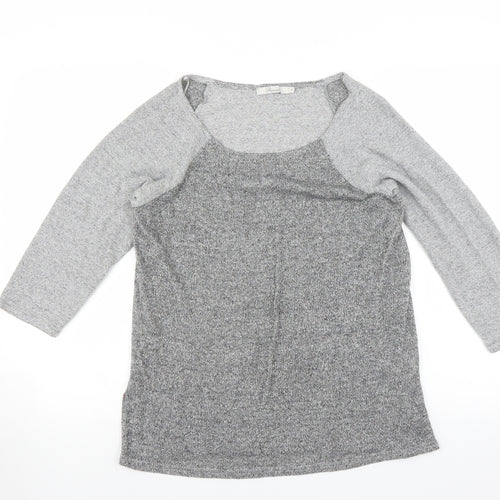 Peacocks Womens Grey   Pullover Jumper Size 14