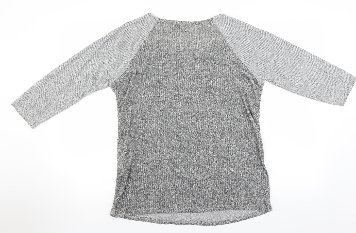 Peacocks Womens Grey   Pullover Jumper Size 14