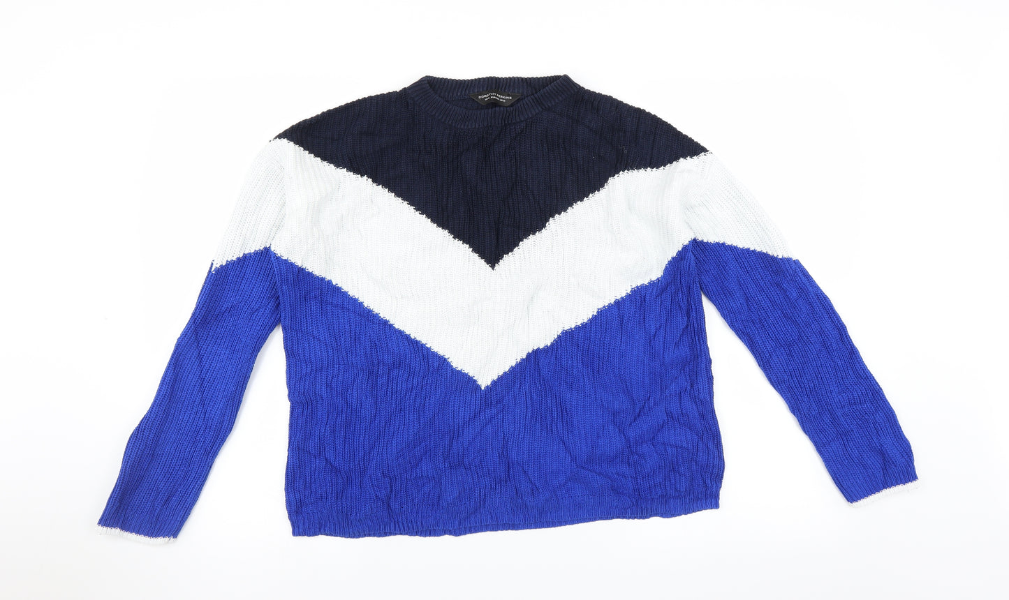 Dorothy Perkins Womens Blue   Pullover Jumper Size 12