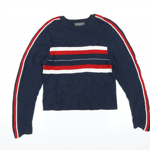 Primark Womens Blue   Pullover Jumper Size M