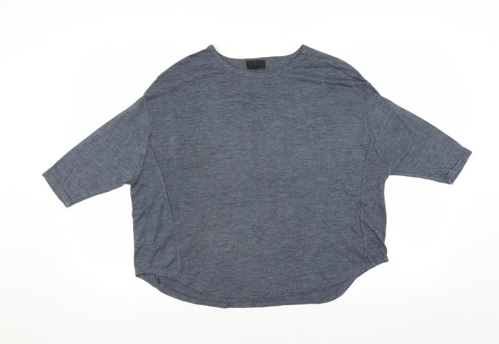 Topshop Womens Blue   Pullover Jumper Size 10