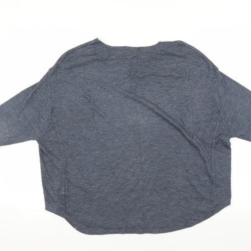 Topshop Womens Blue   Pullover Jumper Size 10