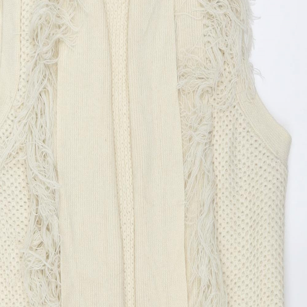 River Island Womens Ivory   Cardigan Jumper Size S