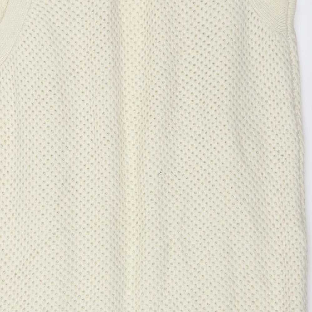 River Island Womens Ivory   Cardigan Jumper Size S