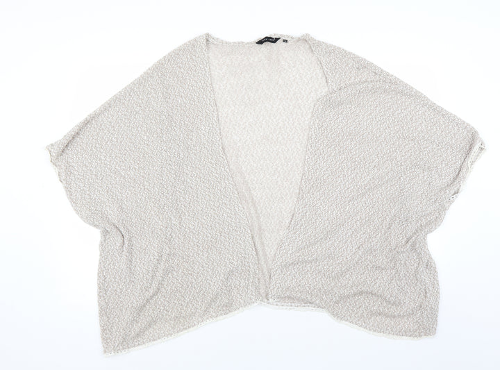 New Look Womens Beige   Cardigan Jumper Size 14