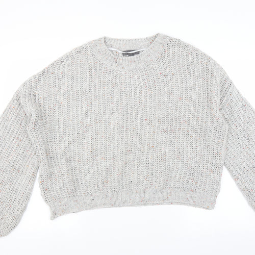 Primark Womens Grey   Pullover Jumper Size M