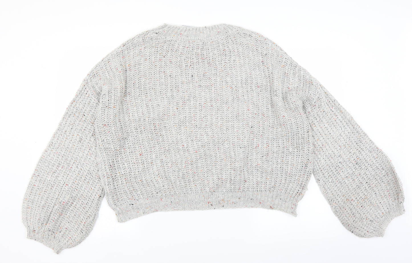 Primark Womens Grey   Pullover Jumper Size M