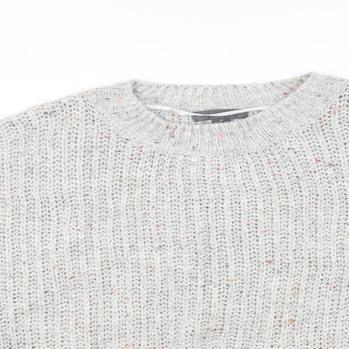 Primark Womens Grey   Pullover Jumper Size M