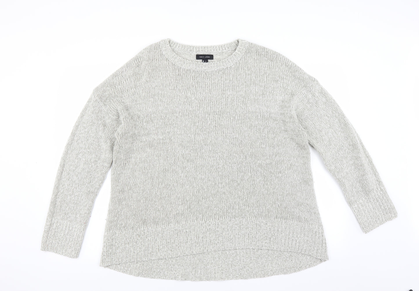 New Look Womens Grey   Pullover Jumper Size L
