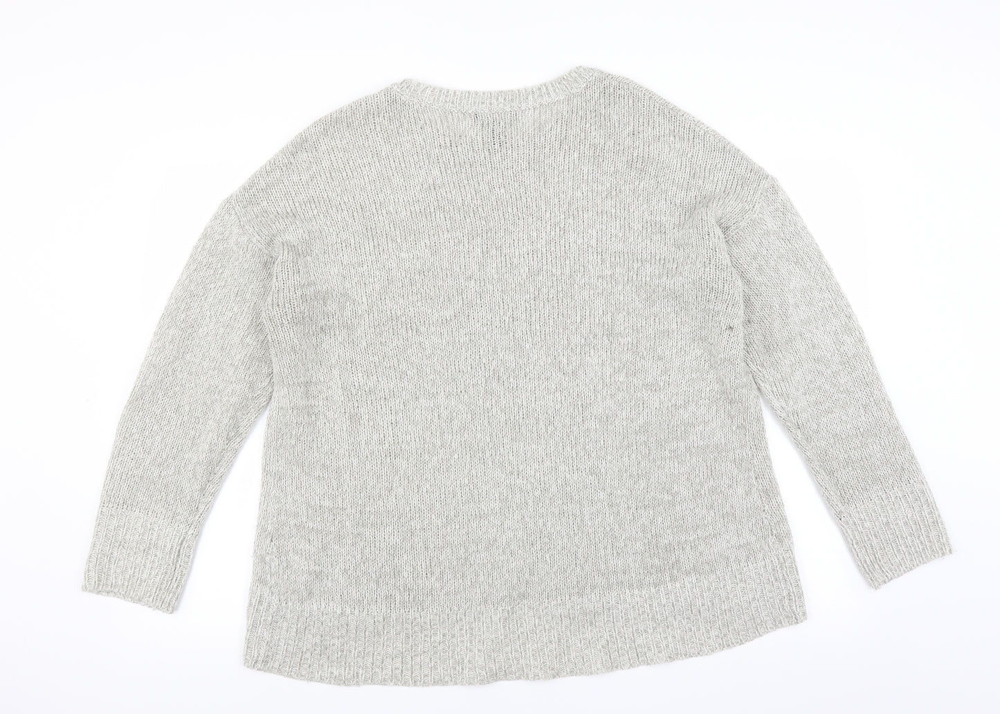 New Look Womens Grey   Pullover Jumper Size L