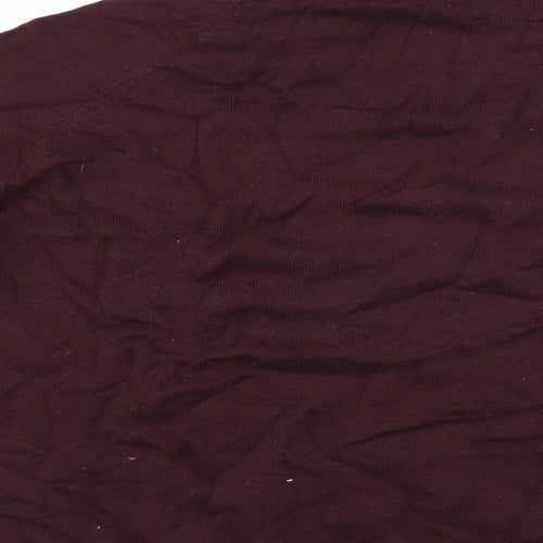F&F Womens Purple   Pullover Jumper Size 14  - cold shoudler