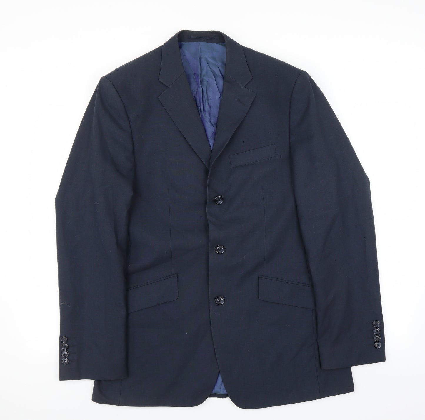 Daniel Grahame Mens Blue   Jacket Suit Jacket Size 40