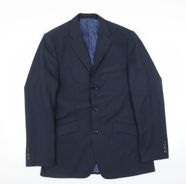 Daniel Grahame Mens Blue   Jacket Suit Jacket Size 40