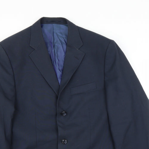 Daniel Grahame Mens Blue   Jacket Suit Jacket Size 40