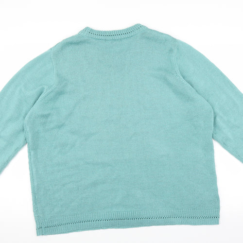 Le Bon Marché Womens Green   Pullover Jumper Size XL