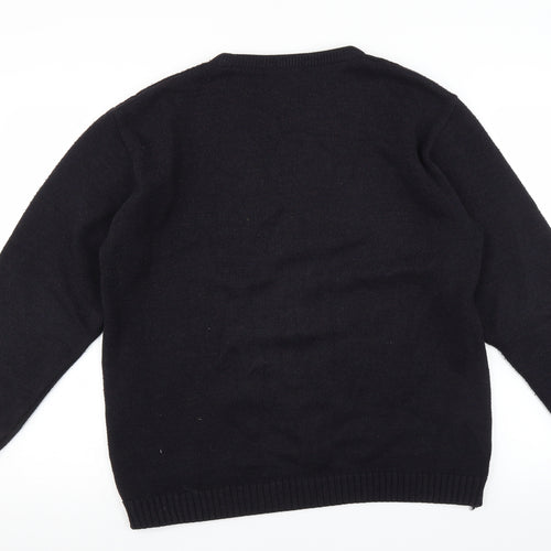 Simon Taylor Mens Blue   Pullover Jumper Size M