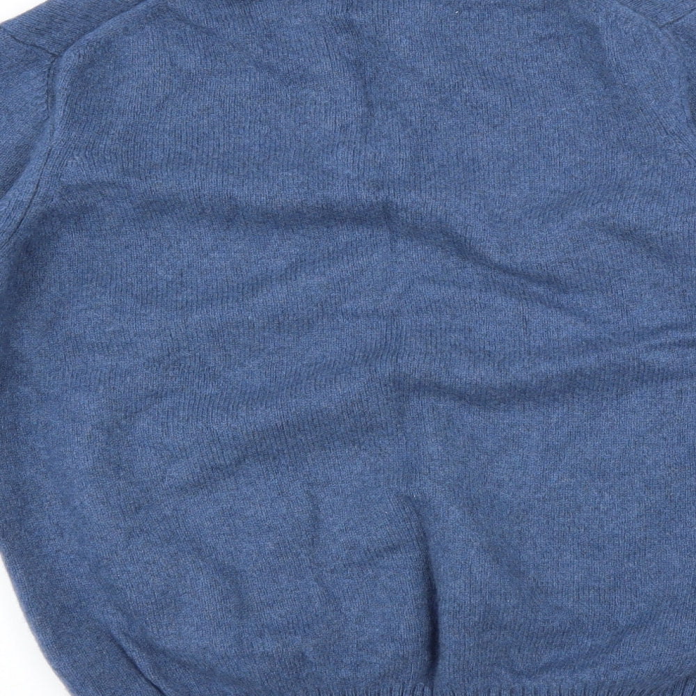 John Lewis Mens Blue   Pullover Jumper Size M