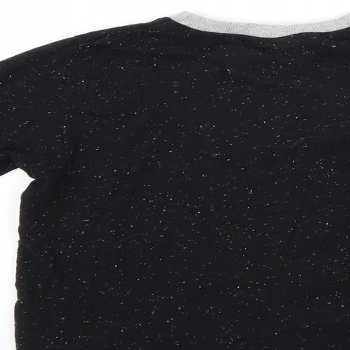 PlayStation Boys Black   Basic T-Shirt Size 6-7 Years  - Playstation