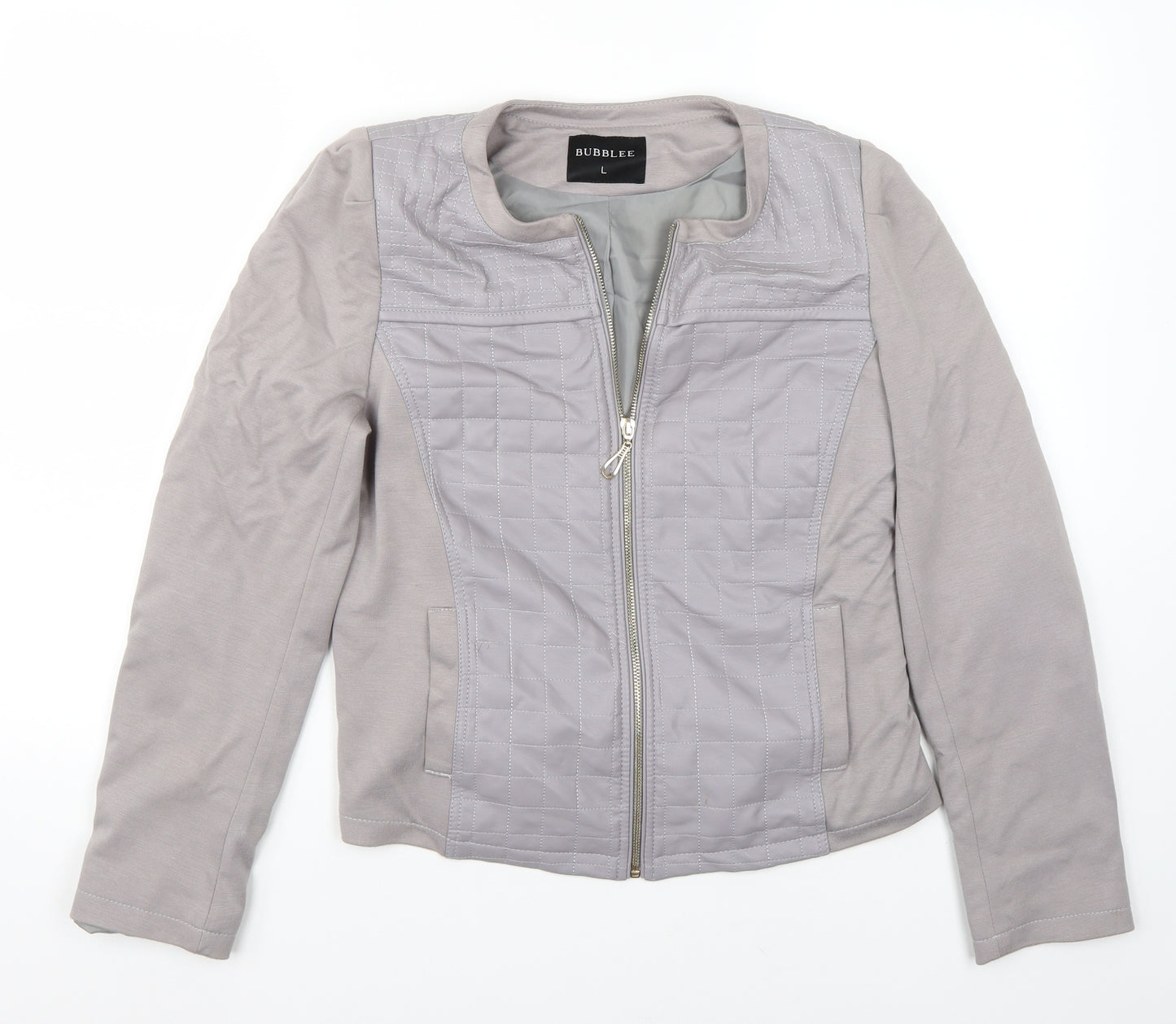 Bubbles Womens Grey   Jacket Coat Size L