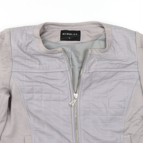 Bubbles Womens Grey   Jacket Coat Size L