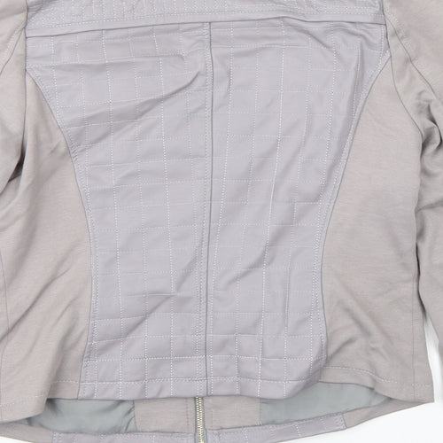 Bubbles Womens Grey   Jacket Coat Size L