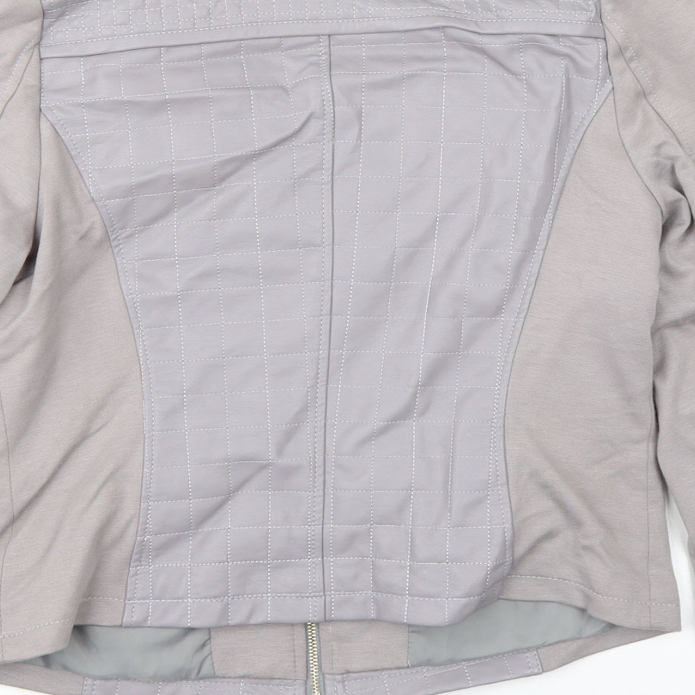 Bubbles Womens Grey   Jacket Coat Size L