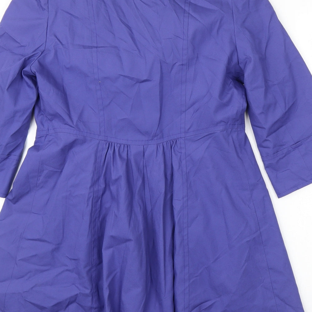 Marks and Spencer Womens Purple   Jacket Coat Size 12