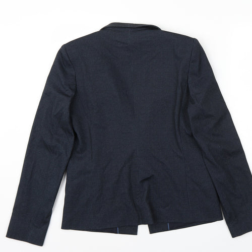 NEXT Womens Blue   Jacket Blazer Size 14