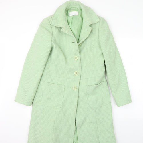 AMARANTO Womens Green   Jacket Coat Size 14