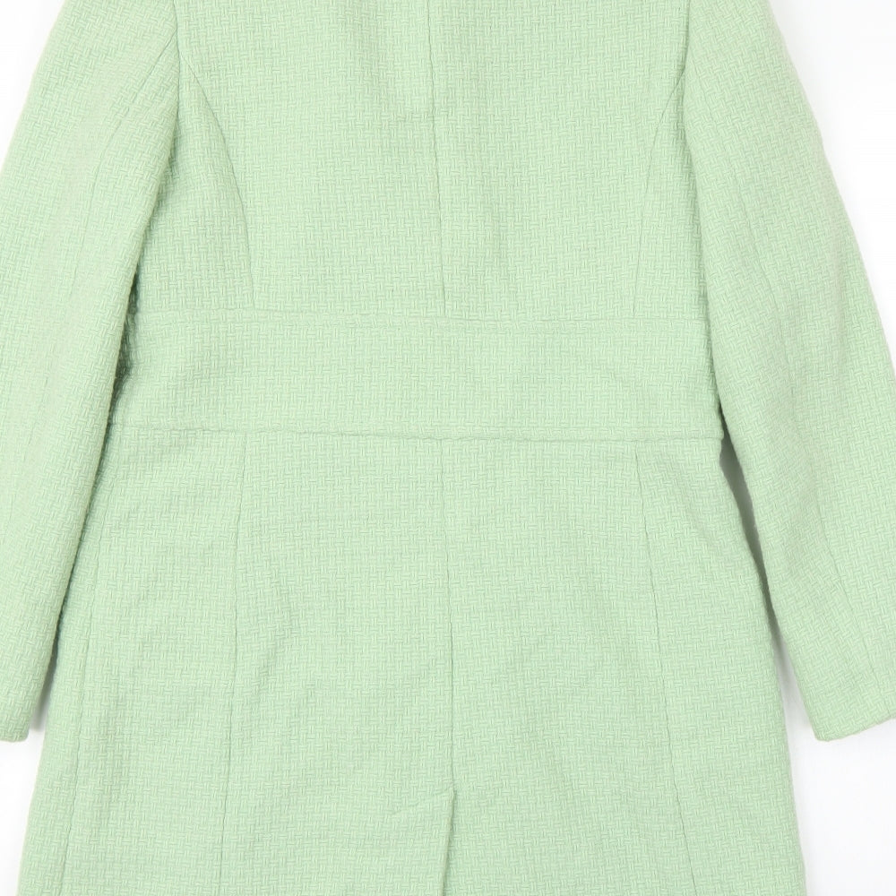 AMARANTO Womens Green   Jacket Coat Size 14
