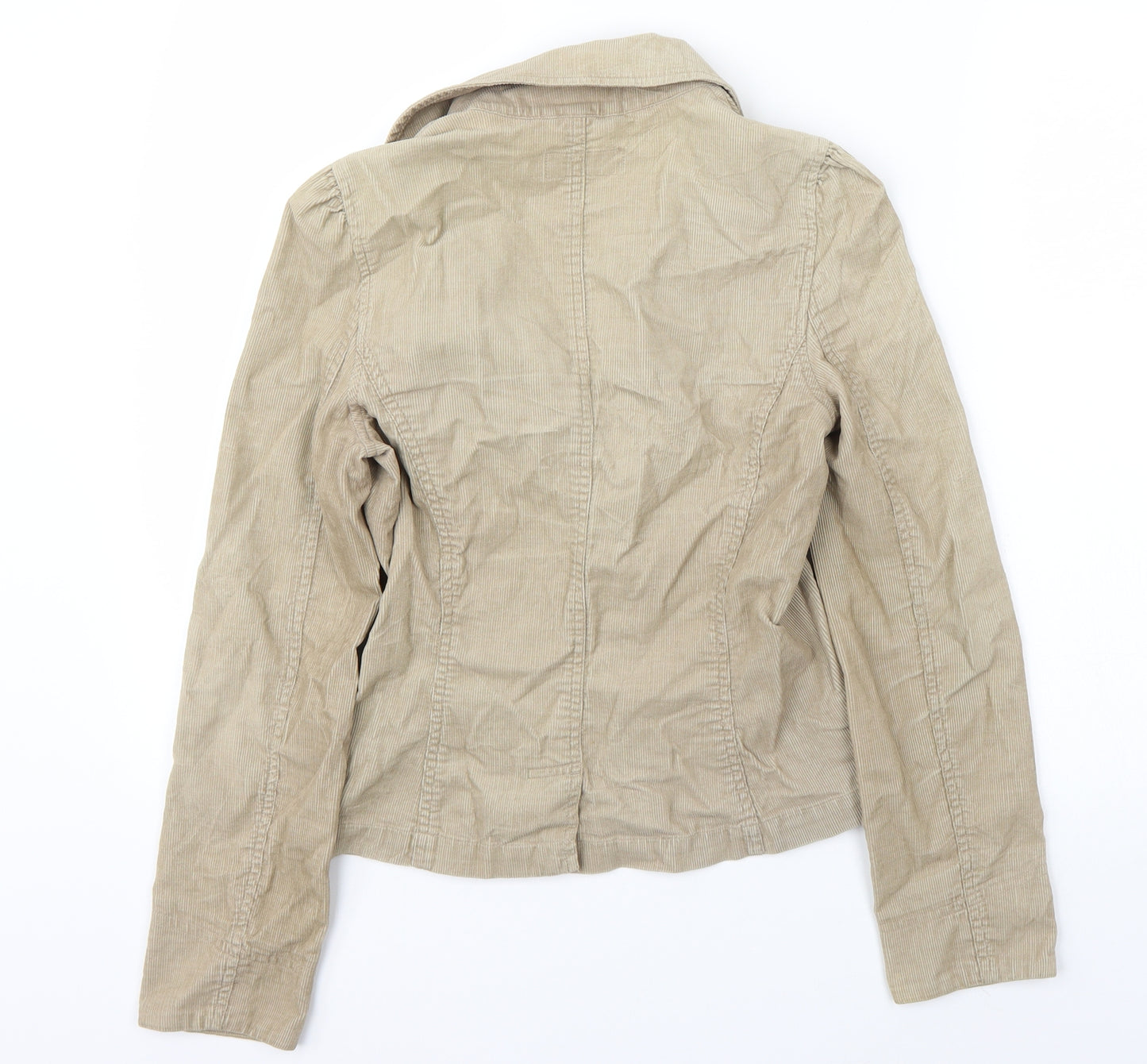 Moto Womens Brown   Jacket Blazer Size 8